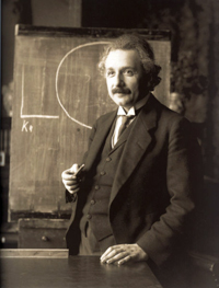 &nbsp;Albert Einstein　理論物理学者